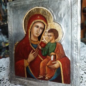Икона Тихвинская Божья Матерь.