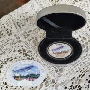 Монета "Знаменитые дирижабли"