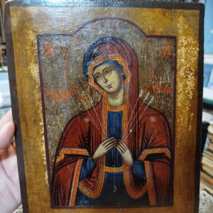 Икона Божья матерь (Семистрельная)
